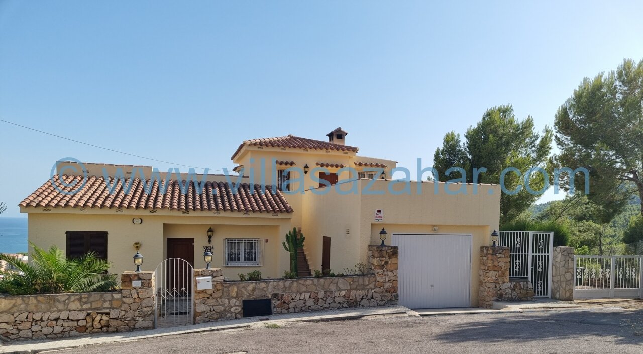 Alcossebre Villa avec vue sur mer frontale